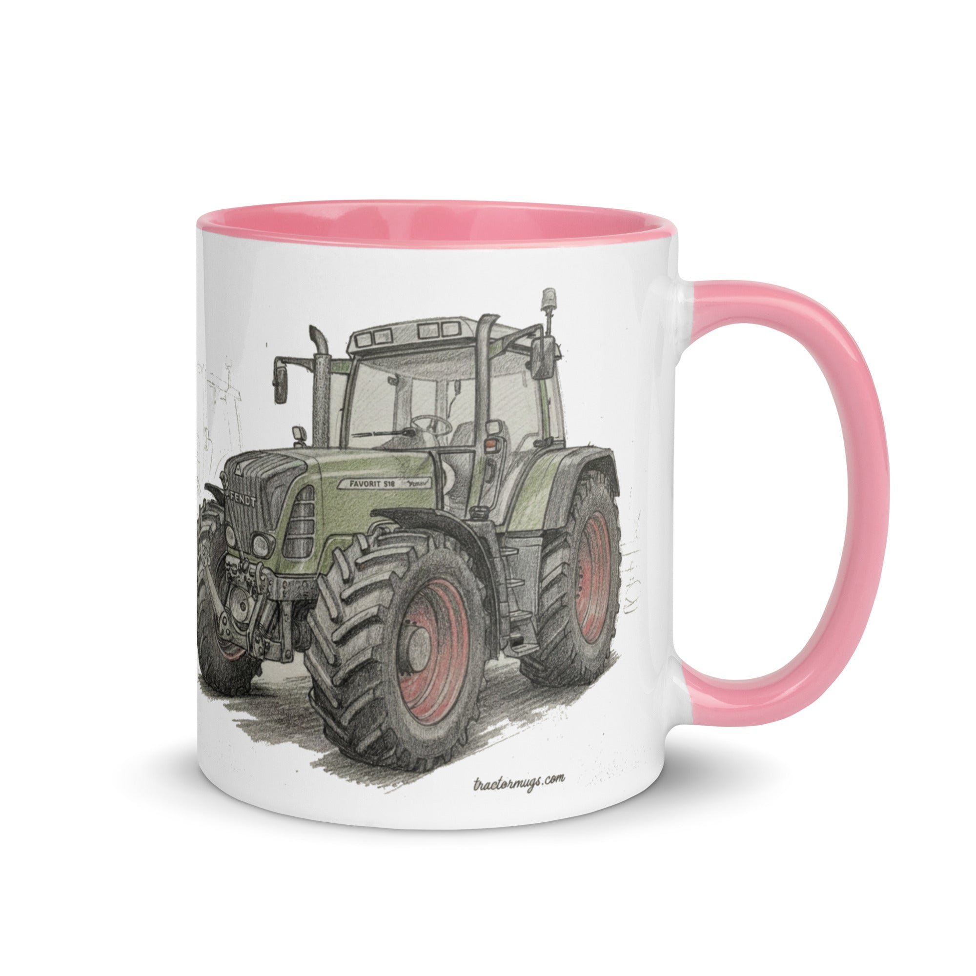 Fendt Mug with Color Inside – Tractor Mugs