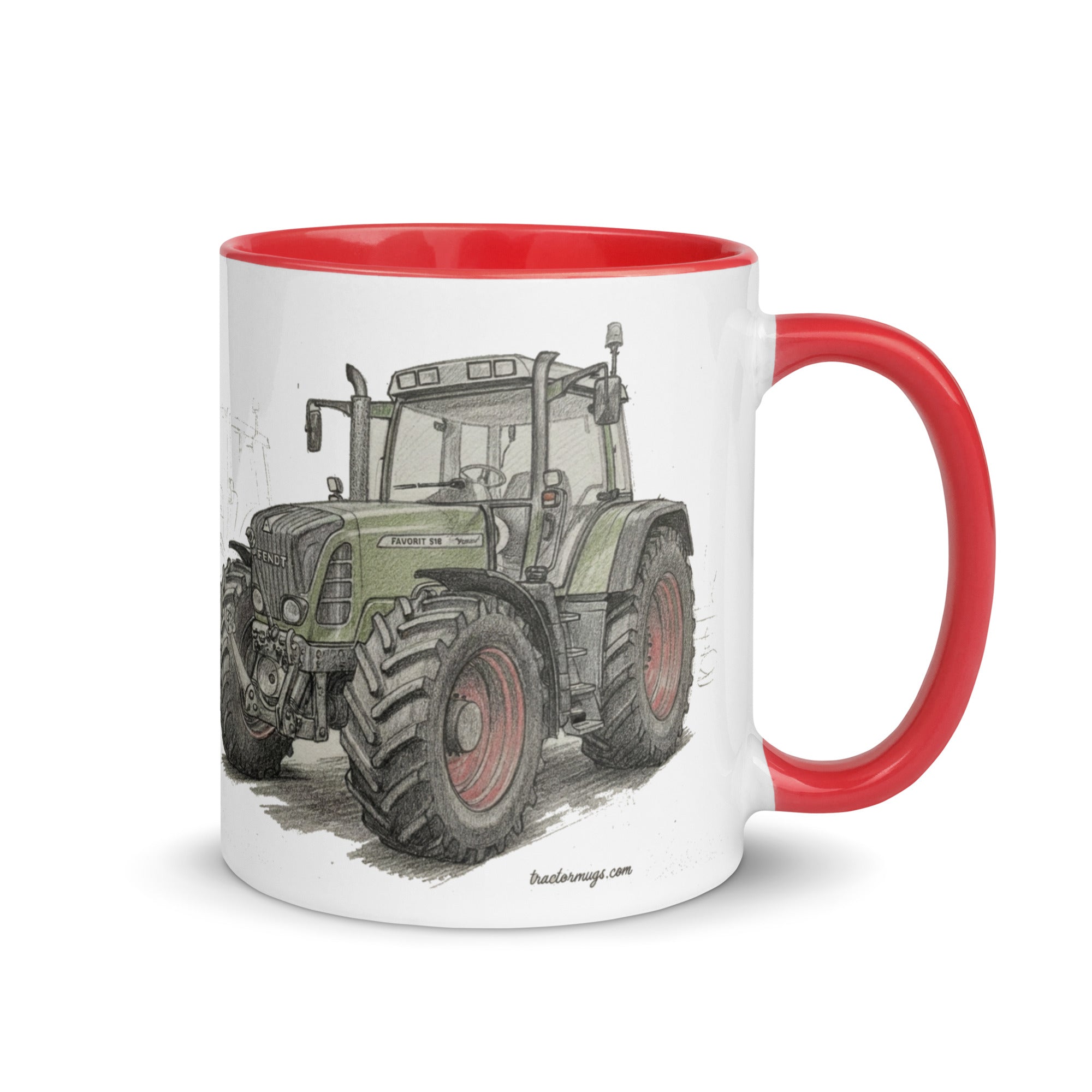 Fendt Mug with Color Inside – Tractor Mugs