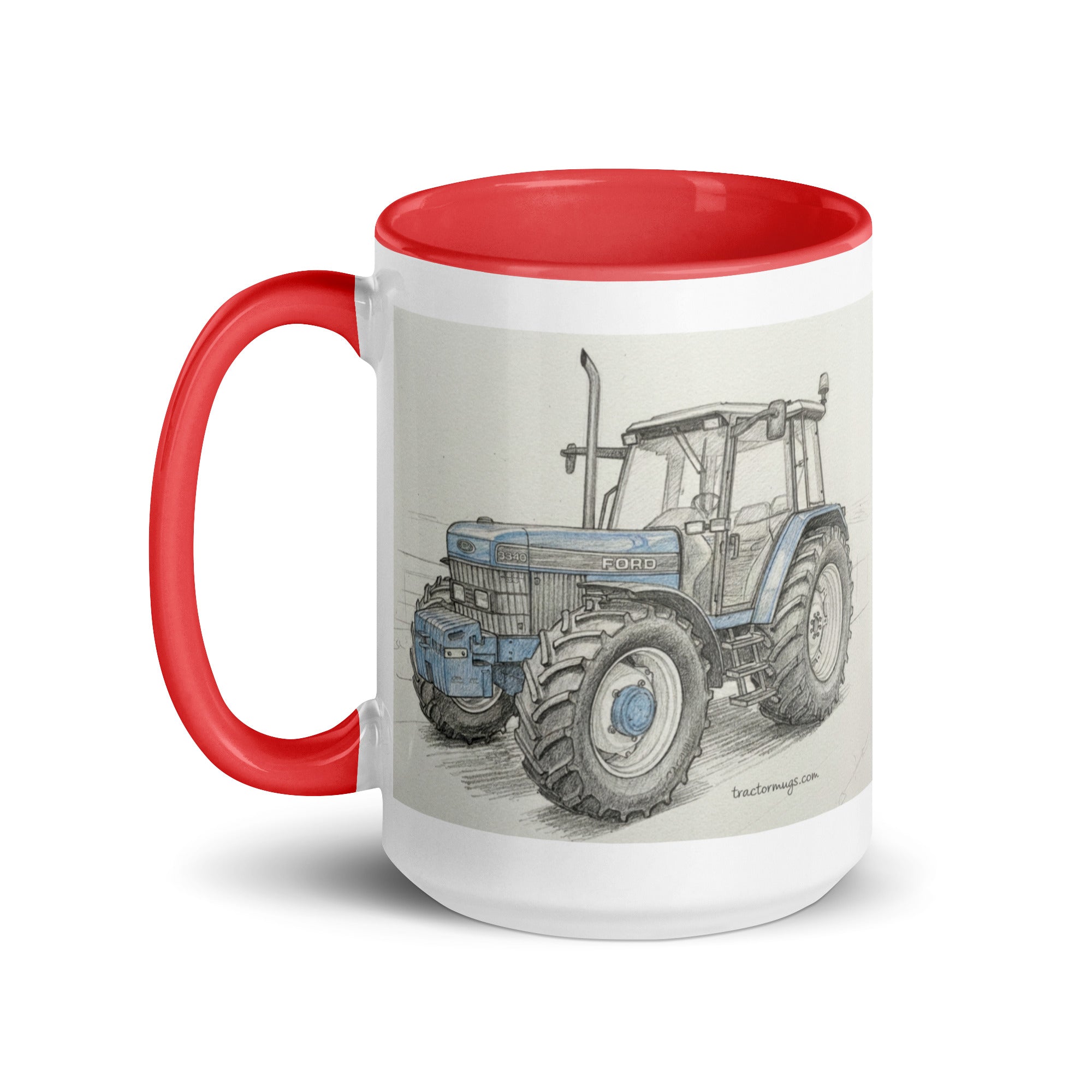 Ford Mug with Color Inside – Tractor Mugs