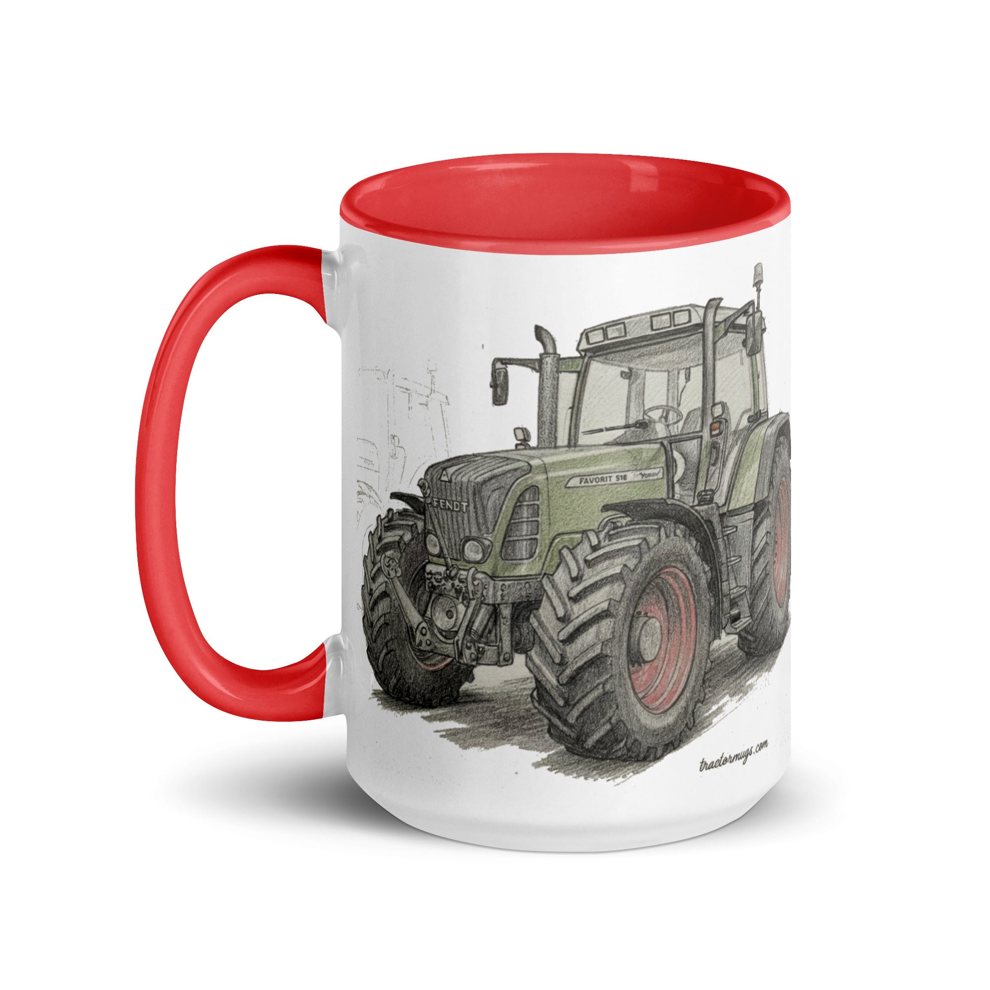 Fendt Mug with Color Inside – Tractor Mugs