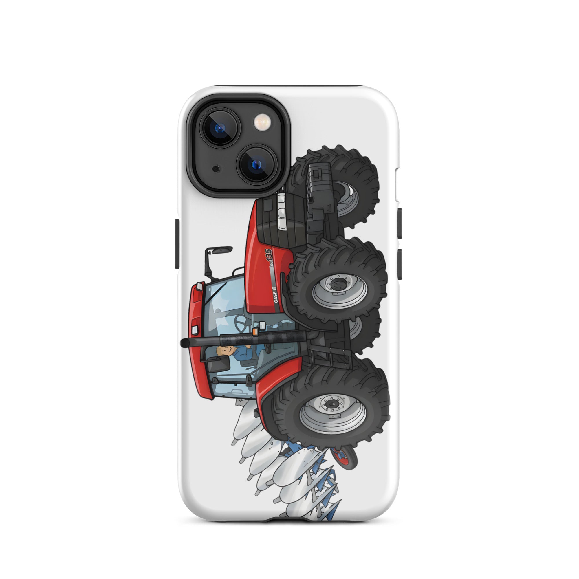 Case Tough Case for iPhone® iPhone 14 CASE MX 135 with Plough | Tough Case for iPhone® Quality Farmers Merch