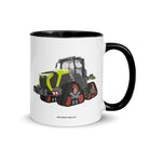 CLAAS Black / 11 oz Class Terion 12.650 Terra Trac | Mug with Color Inside Quality Farmers Merch