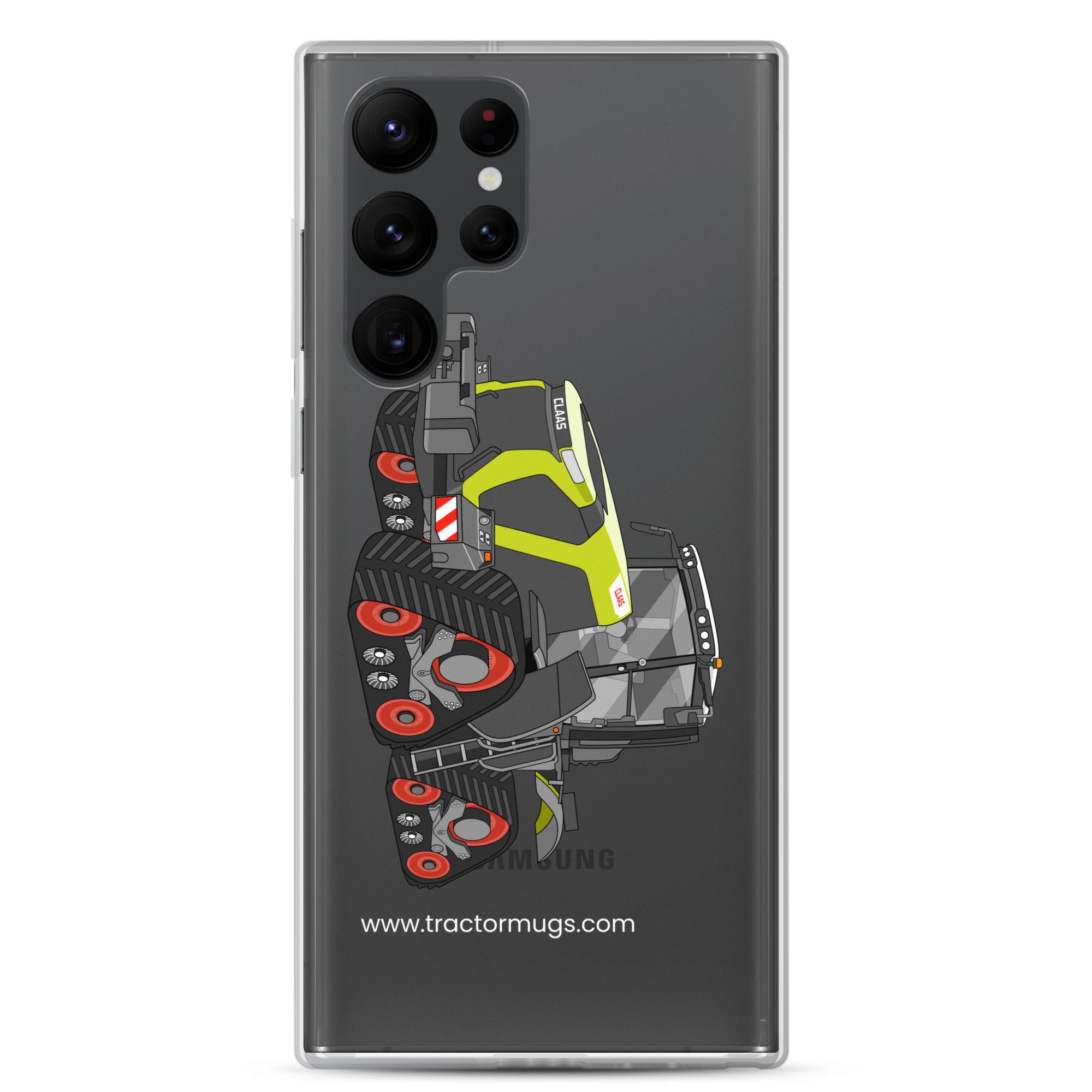 CLAAS Clear Case for Samsung® Samsung Galaxy S22 Ultra Class Terion 12.650 Terra Trac | Clear Case for Samsung® Quality Farmers Merch