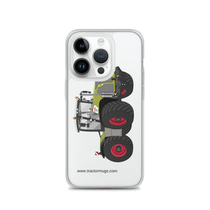 CLAAS iPhone 14 Pro Class Xerion 5000 Tractor VC | Clear Case for iPhone® Quality Farmers Merch