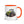 CLAAS Orange / 11 oz Class Terion 12.650 Terra Trac | Mug with Color Inside Quality Farmers Merch