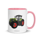 CLAAS Pink / 11 oz Class Axion 960 | Mug with Color Inside Quality Farmers Merch
