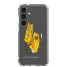 Clayson Clear Case for Samsung® Samsung Galaxy S24 Plus Clayson 8060 Combine Harvester | Clear Case for Samsung® Quality Farmers Merch