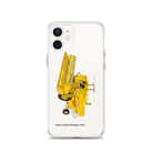 Clayson iPhone 12 Clayson 8060 Combine Harvester | Clear Case for iPhone® Quality Farmers Merch