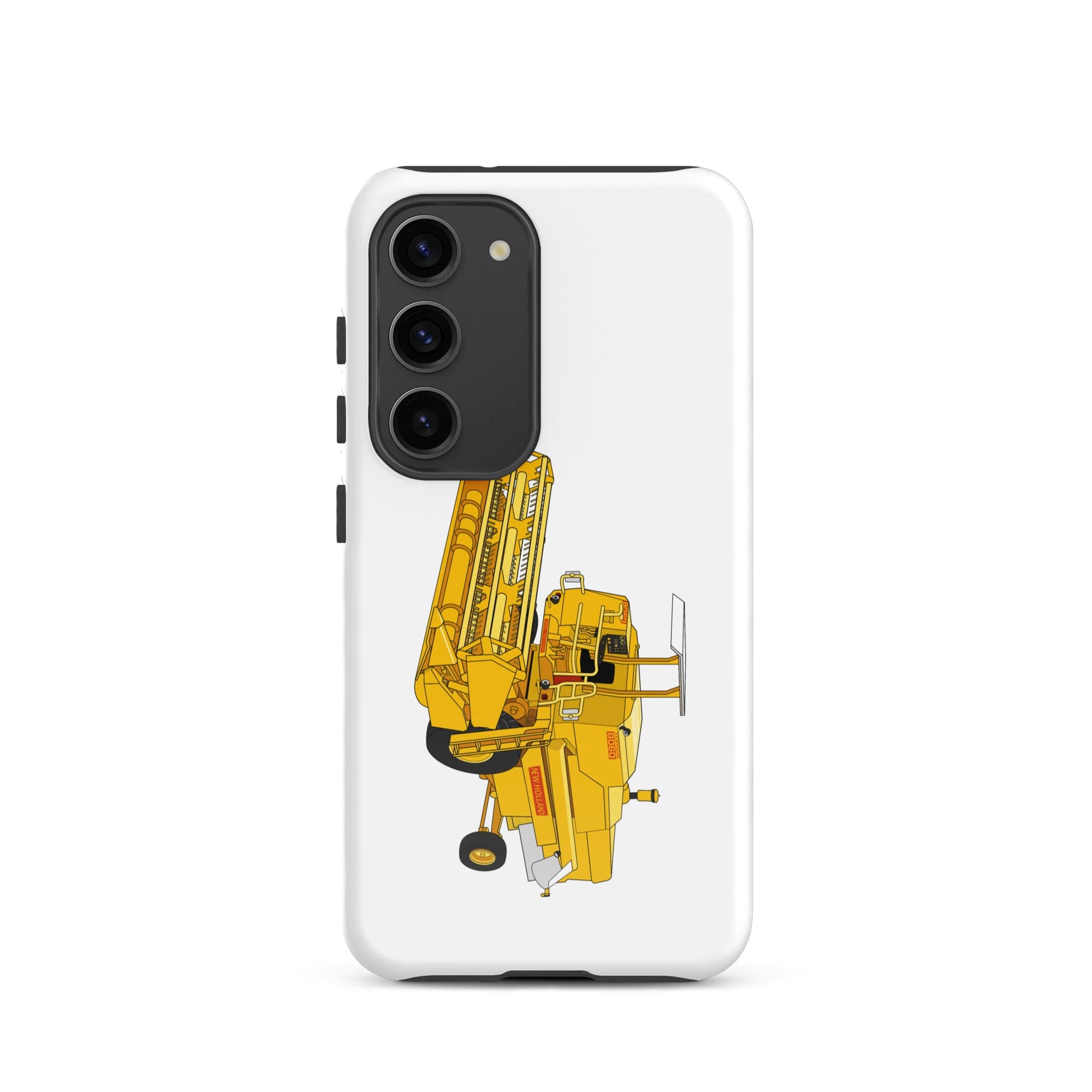 Clayson Tough case for Samsung® Samsung Galaxy S23 Clayson 8060 Combine Harvester | Tough case for Samsung® Quality Farmers Merch