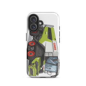 CLAAS Lexion 8600 TerraTrac Illustration | Tough Case for iPhone®