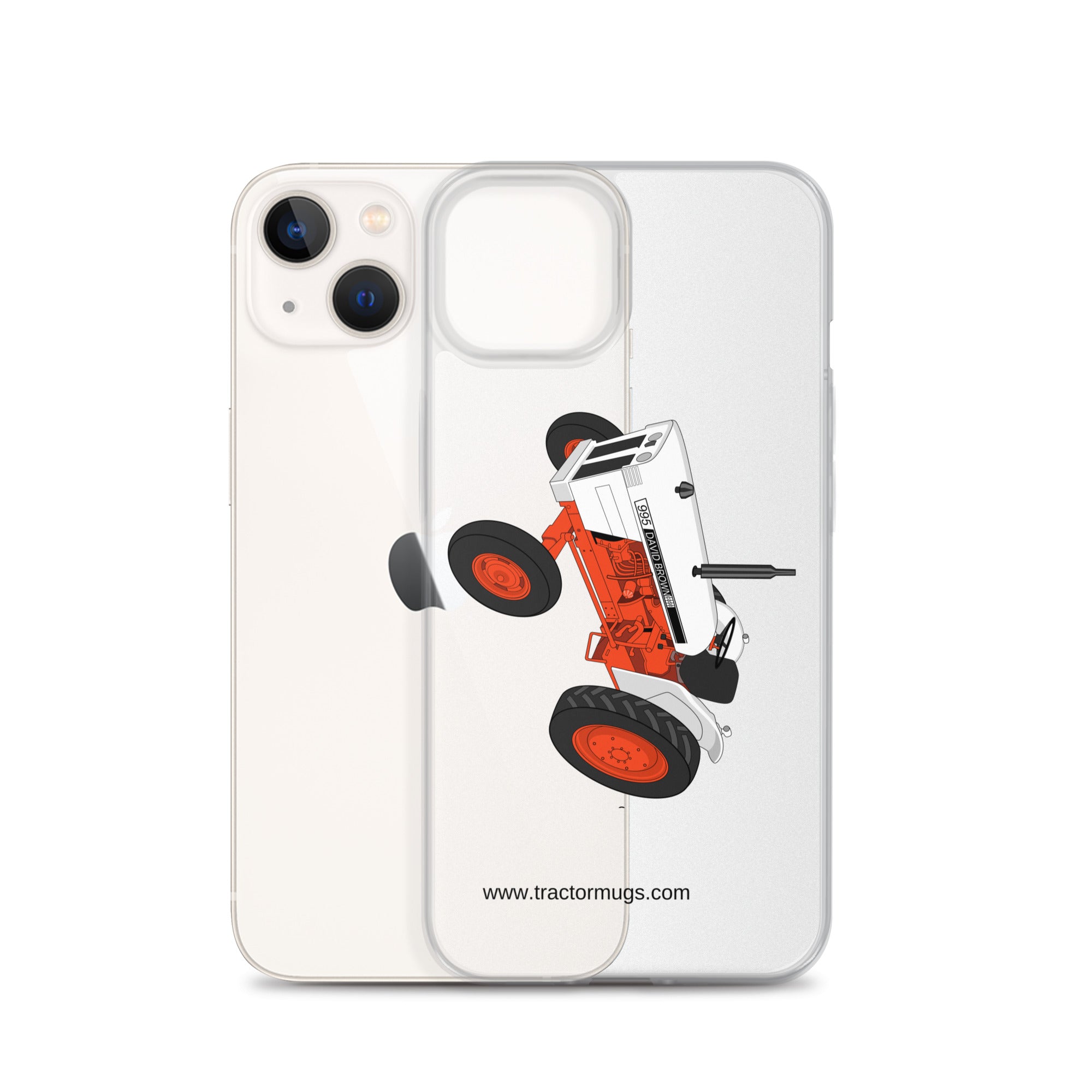 David Brown Case David Brown 995 (1973) | Clear Case for iPhone® Quality Farmers Merch