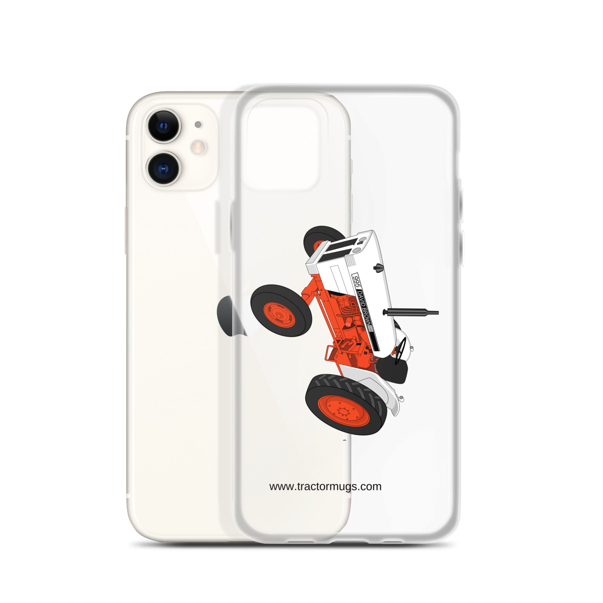 David Brown Case David Brown 995 (1973) | Clear Case for iPhone® Quality Farmers Merch