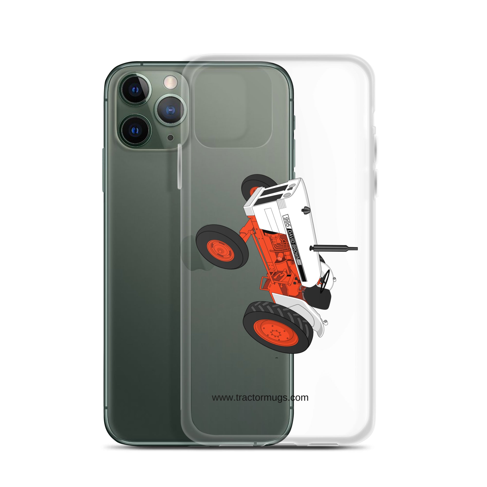 David Brown Case David Brown 995 (1973) | Clear Case for iPhone® Quality Farmers Merch