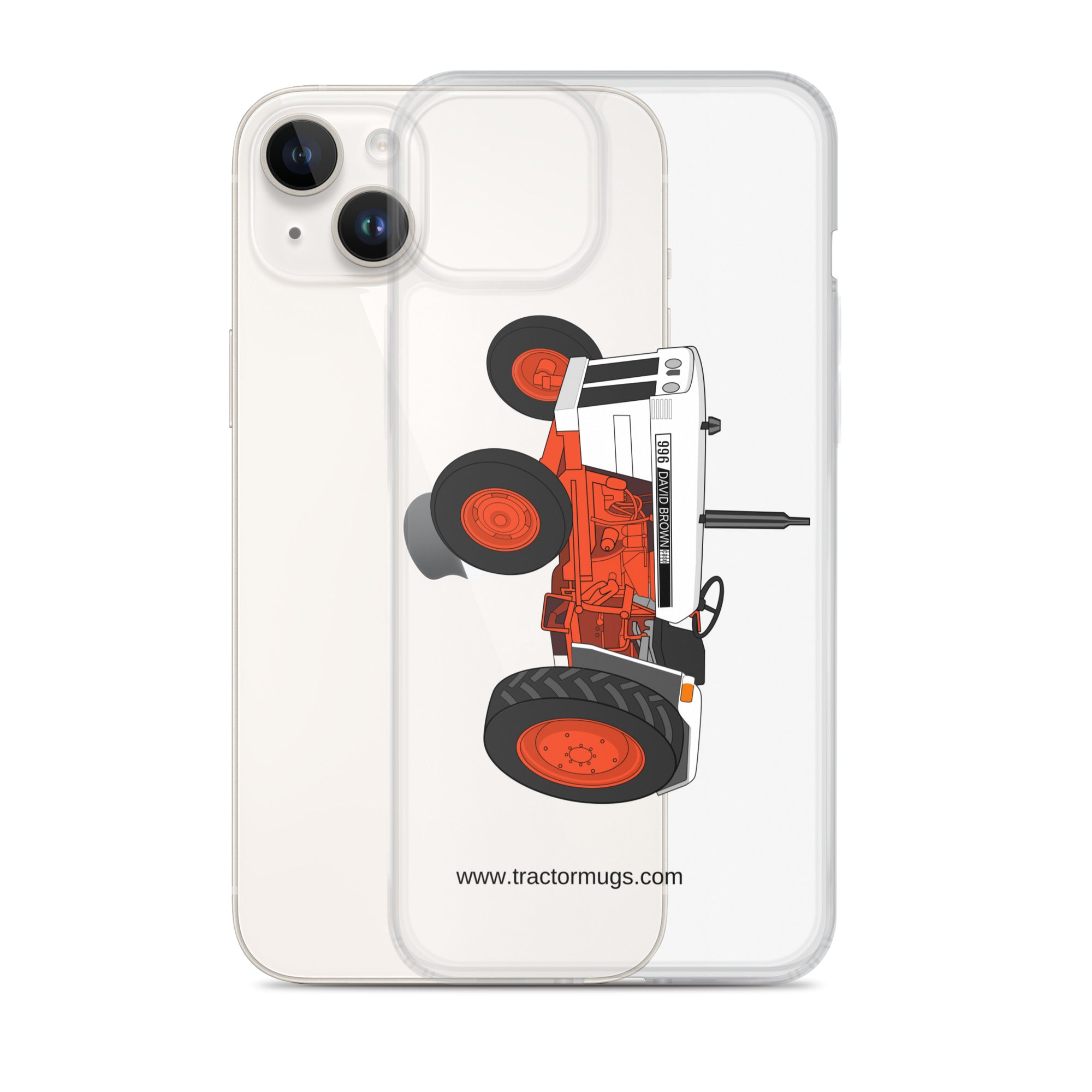 David Brown Case David Brown 996 (1974) | Clear Case for iPhone® Quality Farmers Merch
