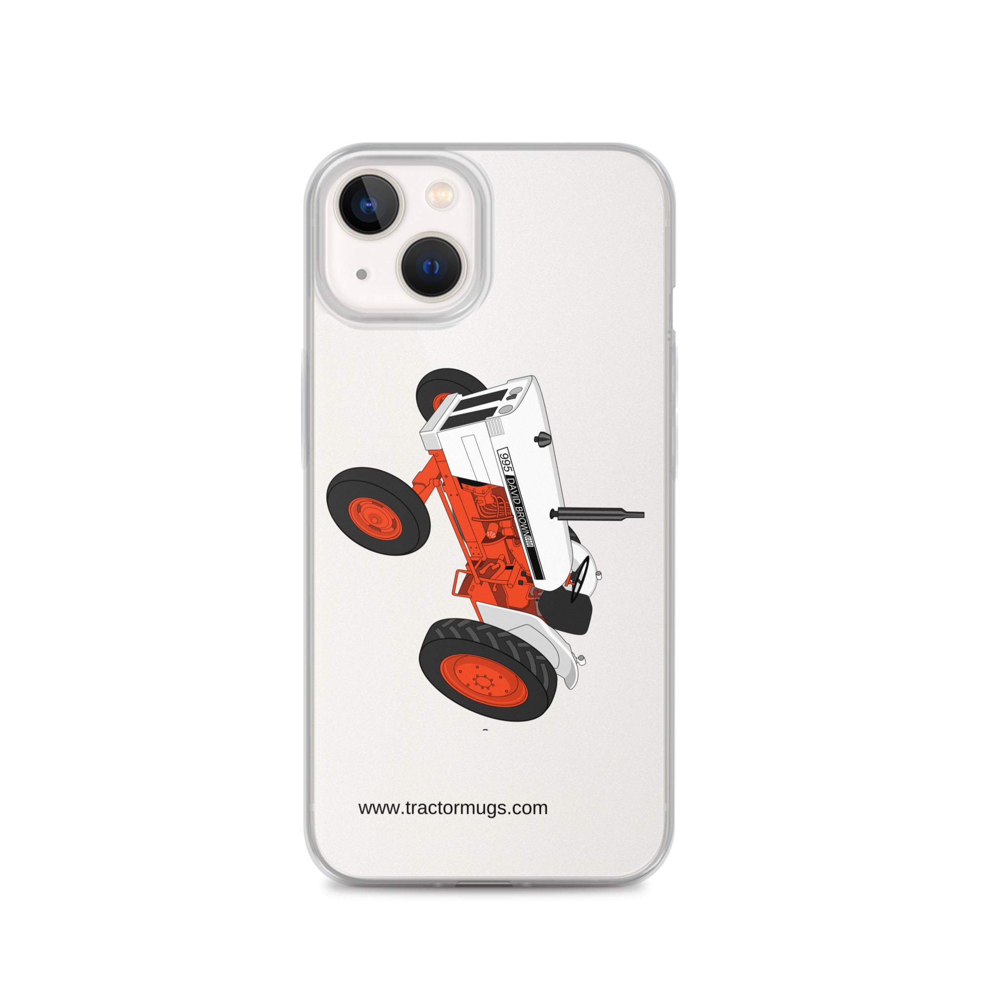David Brown iPhone 13 Case David Brown 995 (1973) | Clear Case for iPhone® Quality Farmers Merch