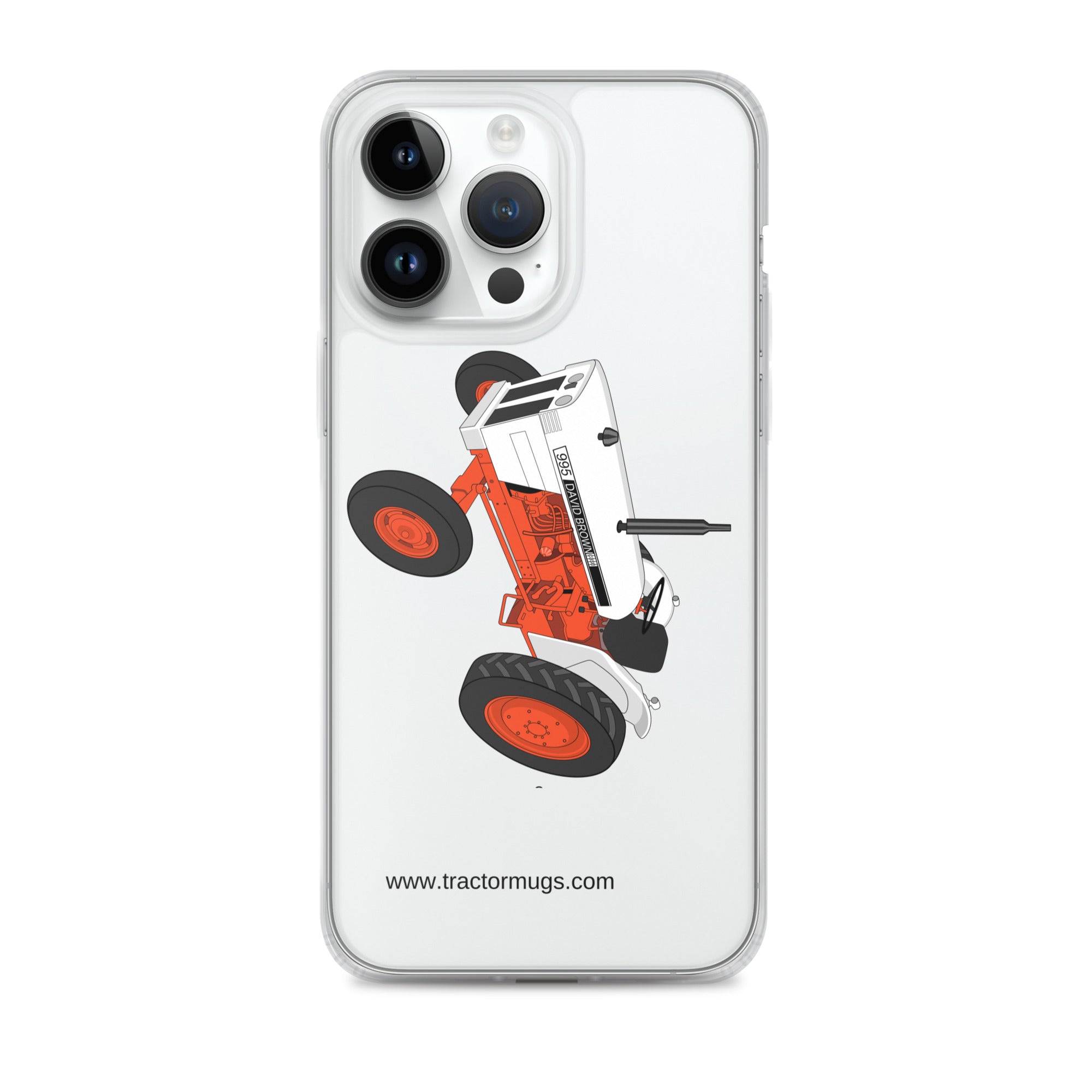 David Brown iPhone 14 Pro Max Case David Brown 995 (1973) | Clear Case for iPhone® Quality Farmers Merch
