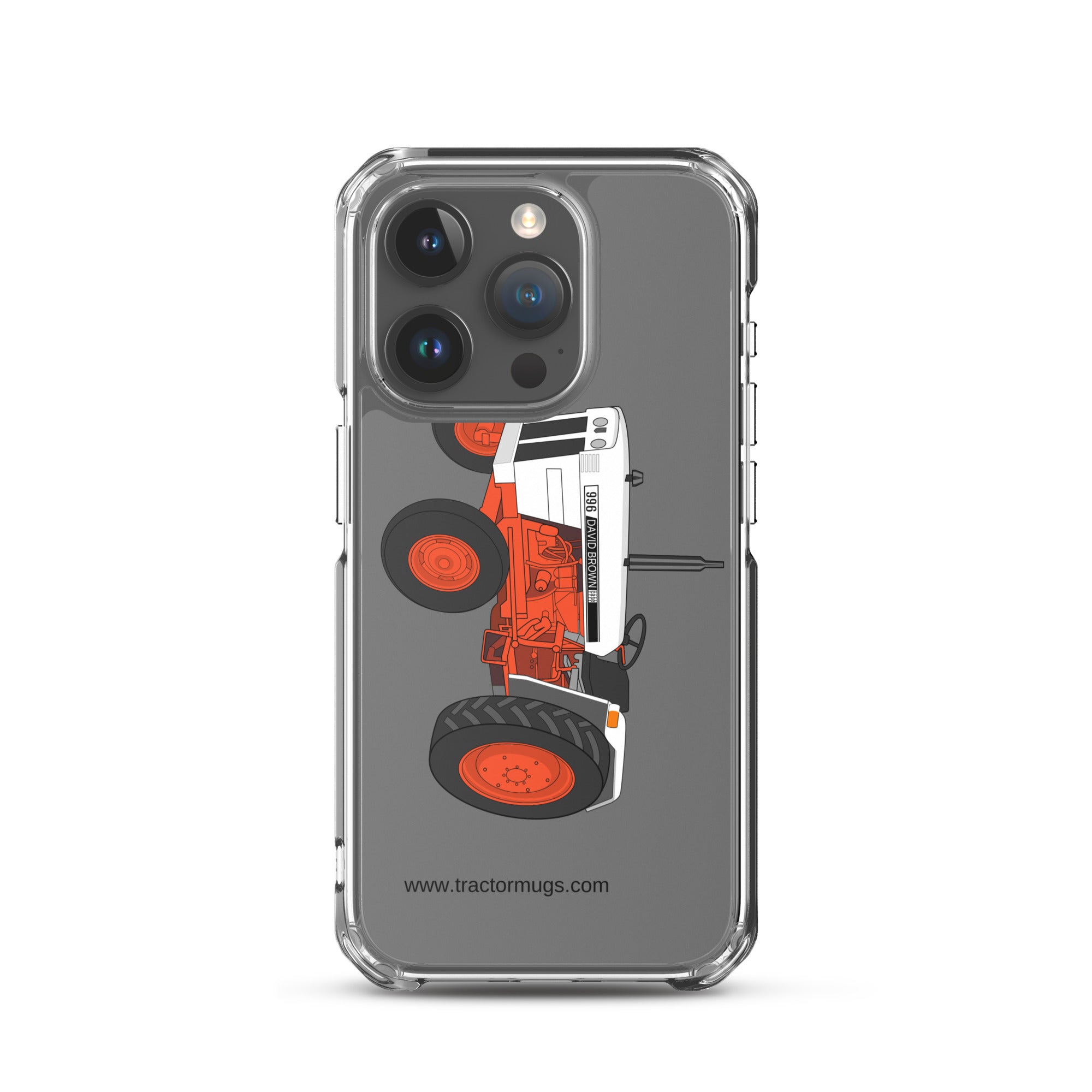 David Brown iPhone 15 Pro Case David Brown 996 (1974) | Clear Case for iPhone® Quality Farmers Merch