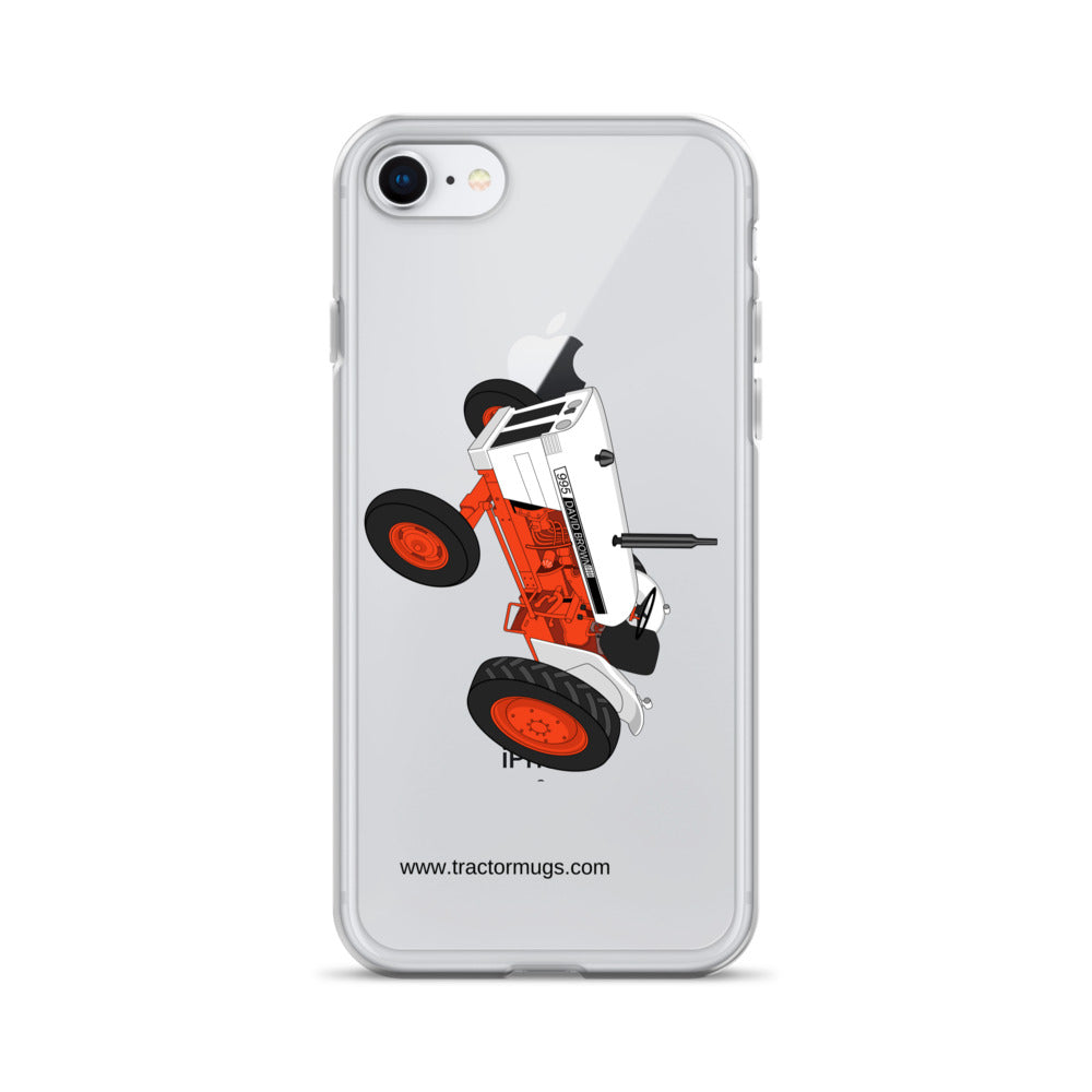 David Brown iPhone 7/8 Case David Brown 995 (1973) | Clear Case for iPhone® Quality Farmers Merch