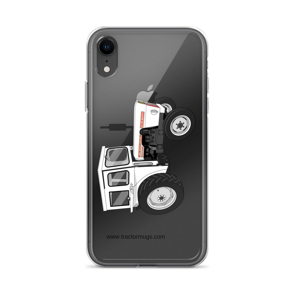 David Brown iPhone XR David Brown 780 Selectamatic | Clear Case for iPhone® Quality Farmers Merch