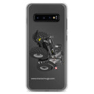 Deutz Fahr Clear Case for Samsung® Samsung Galaxy S10+ Deutz-Fahr 7250 TTV Warrior Edition | Clear Case for Samsung® Quality Farmers Merch
