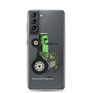 Deutz Fahr Clear Case for Samsung® Samsung Galaxy S21 Deutz DX 90 | Clear Case for Samsung® Quality Farmers Merch