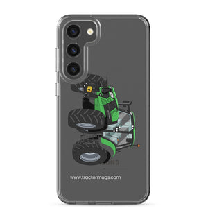Deutz Fahr Clear Case for Samsung® Samsung Galaxy S23 Plus Deutz - Fahr Agrotron 7250 Ttv | Clear Case for Samsung® Quality Farmers Merch