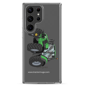 Deutz Fahr Clear Case for Samsung® Samsung Galaxy S23 Ultra Deutz - Fahr Agrotron 7250 Ttv | Clear Case for Samsung® Quality Farmers Merch