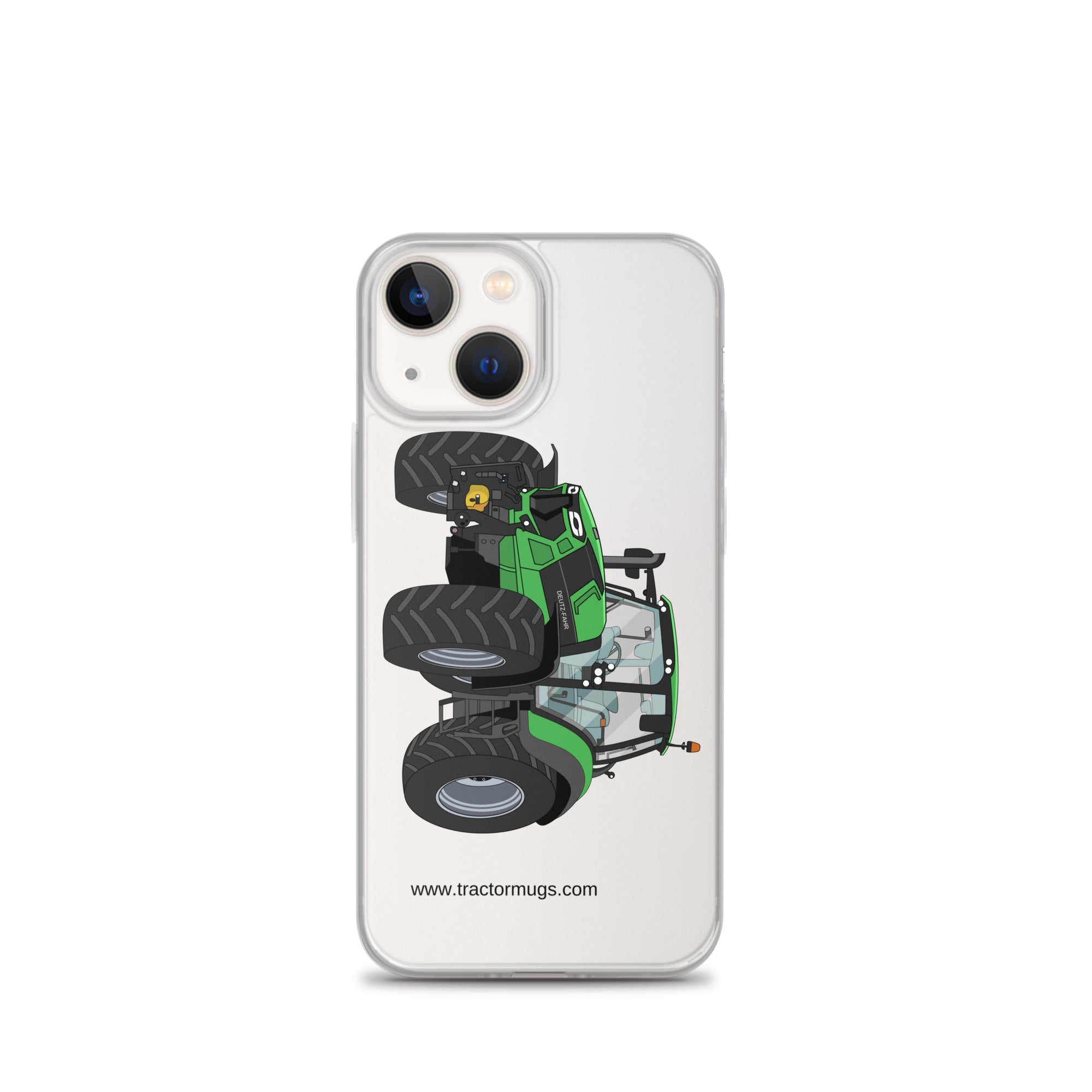 Deutz Fahr iPhone 13 mini Deutz - Fahr Agrotron 7250 Ttv | Clear Case for iPhone® Quality Farmers Merch