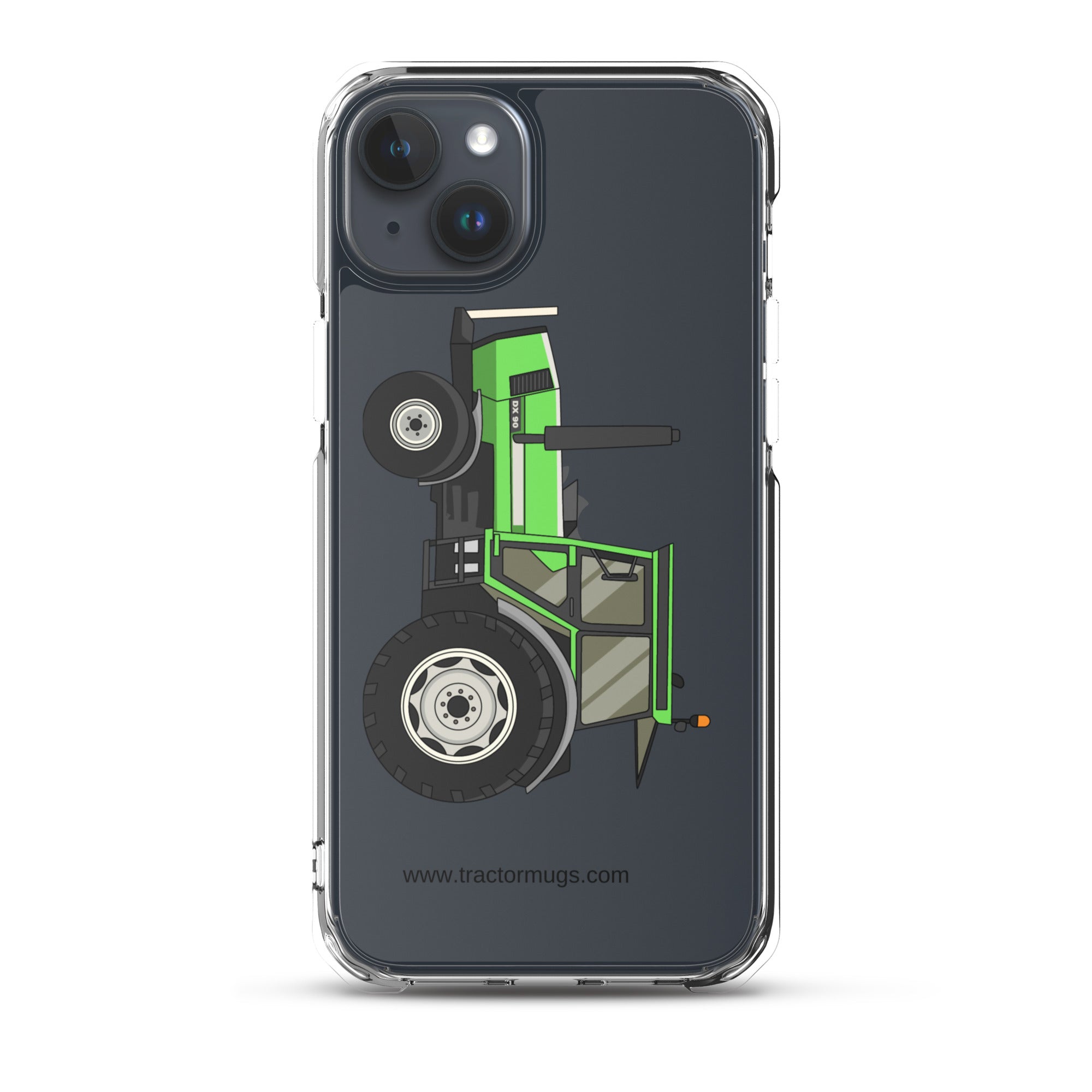 Deutz Fahr iPhone 15 Plus Deutz DX 90 | Clear Case for iPhone® Quality Farmers Merch