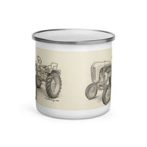 Porsche Enamel Mug – Tractor Mugs