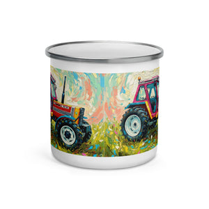 FIAT Enamel Mug – Tractor Mugs