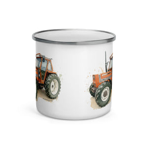 FIAT Enamel Mug – Tractor Mugs