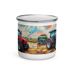 SAME Enamel Mug – Tractor Mugs