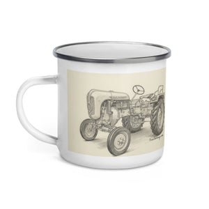 Porsche enamel mug – Tractor Mugs