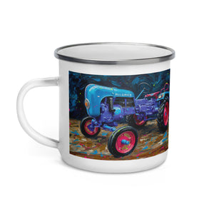 Porsche enamel mug – Tractor Mugs