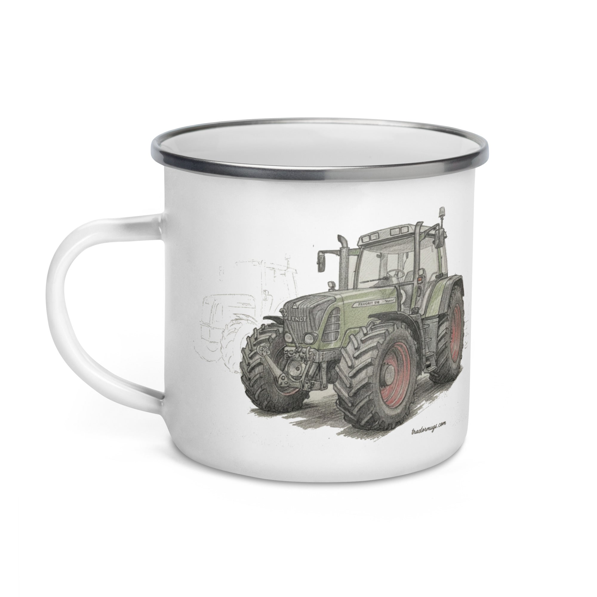 Fendt enamel mug – Tractor Mugs