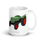 Fendt 15 oz Fendt Farmer 2 (1960) | White glossy mug Quality Farmers Merch