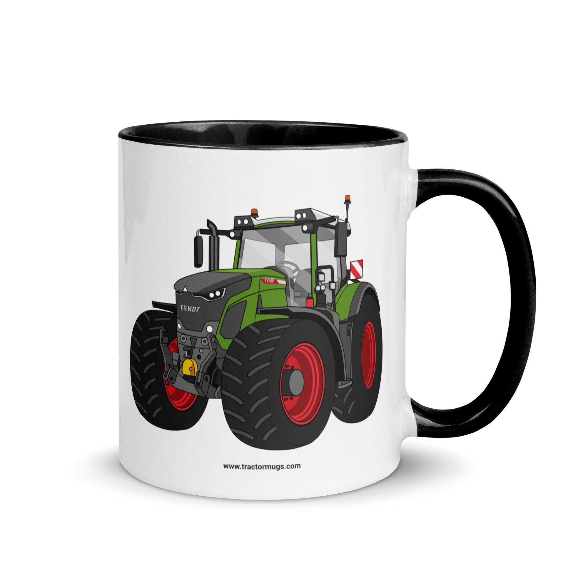Fendt Black / 11 oz Fendt 942 Vario | Mug with Color Inside Quality Farmers Merch