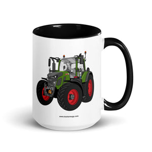 Fendt Black / 15 oz Fendt 620 Vario | Mug with Color Inside Quality Farmers Merch