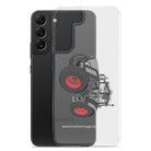 Fendt Clear Case for Samsung® Fendt 828 Profi Black Beauty | Clear Case for Samsung® Quality Farmers Merch