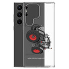 Fendt Clear Case for Samsung® Fendt 828 Profi Black Beauty | Clear Case for Samsung® Quality Farmers Merch
