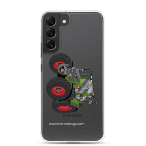 Fendt Clear Case for Samsung® Samsung Galaxy S22 Plus Fendt 620 Vario | Clear Case for Samsung® Quality Farmers Merch