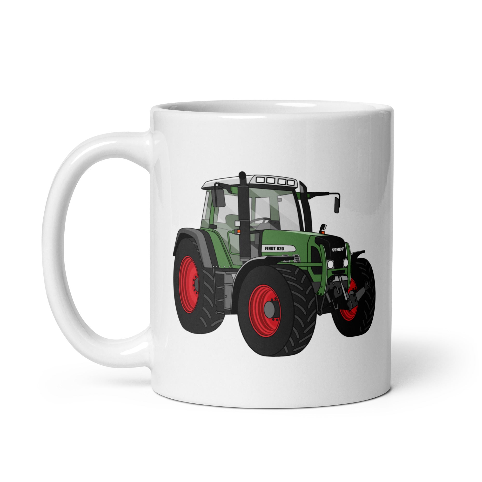 Fendt Fendt 820 VArio TMS | White glossy mug Quality Farmers Merch