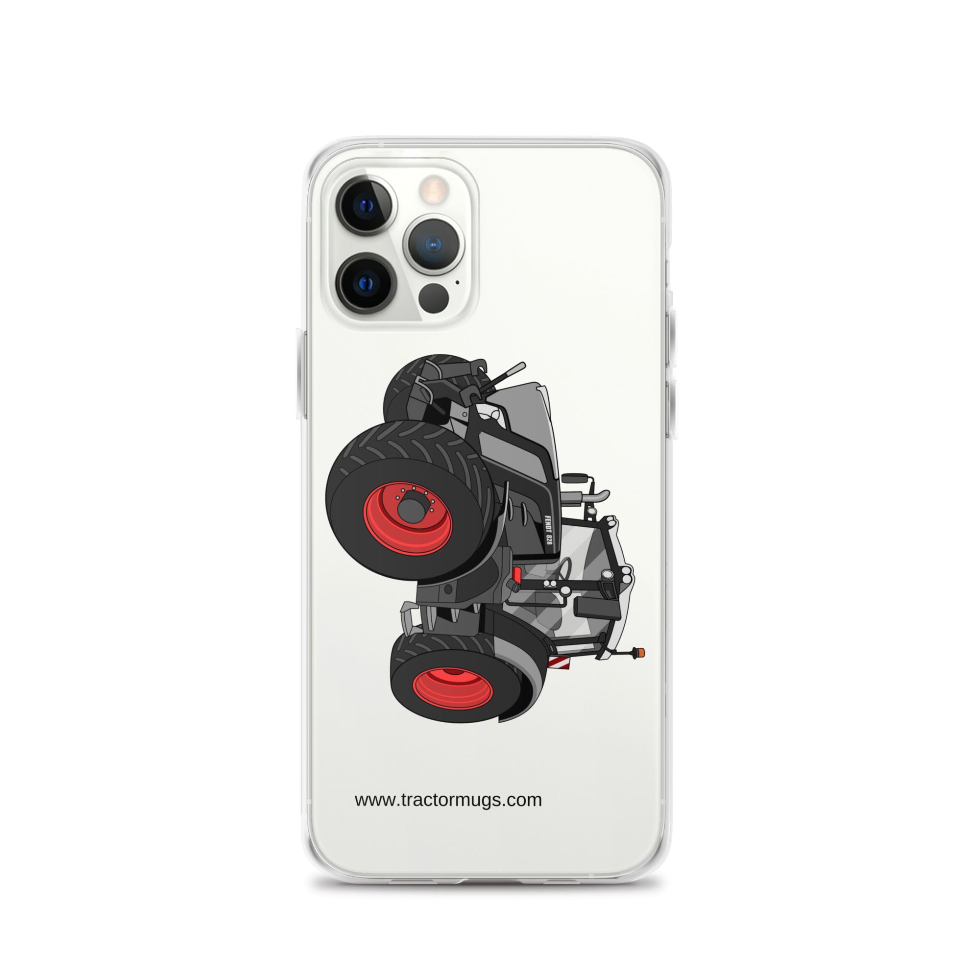 Fendt iPhone 12 Pro Fendt 828 Profi Black Beauty | Clear Case for iPhone® Quality Farmers Merch