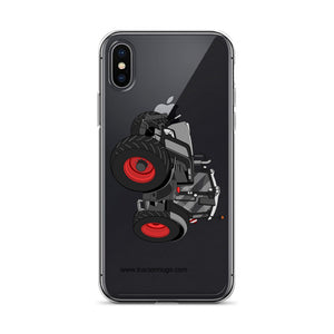 Fendt iPhone X/XS Fendt 828 Profi Black Beauty | Clear Case for iPhone® Quality Farmers Merch