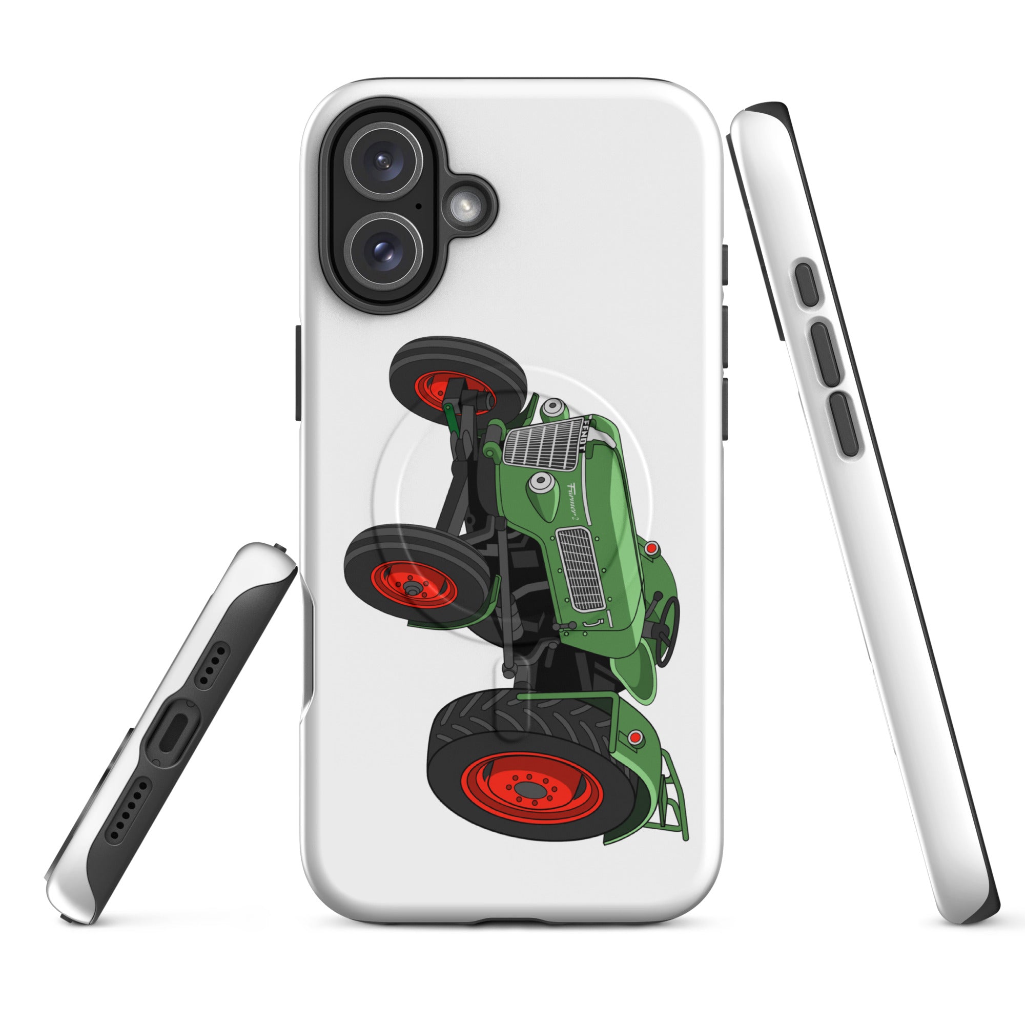 Fendt MagSafe® Tough Case for iPhone® iPhone 16 Plus Fendt Farmer 2 (1960) | MagSafe® tough case for iPhone® Quality Farmers Merch