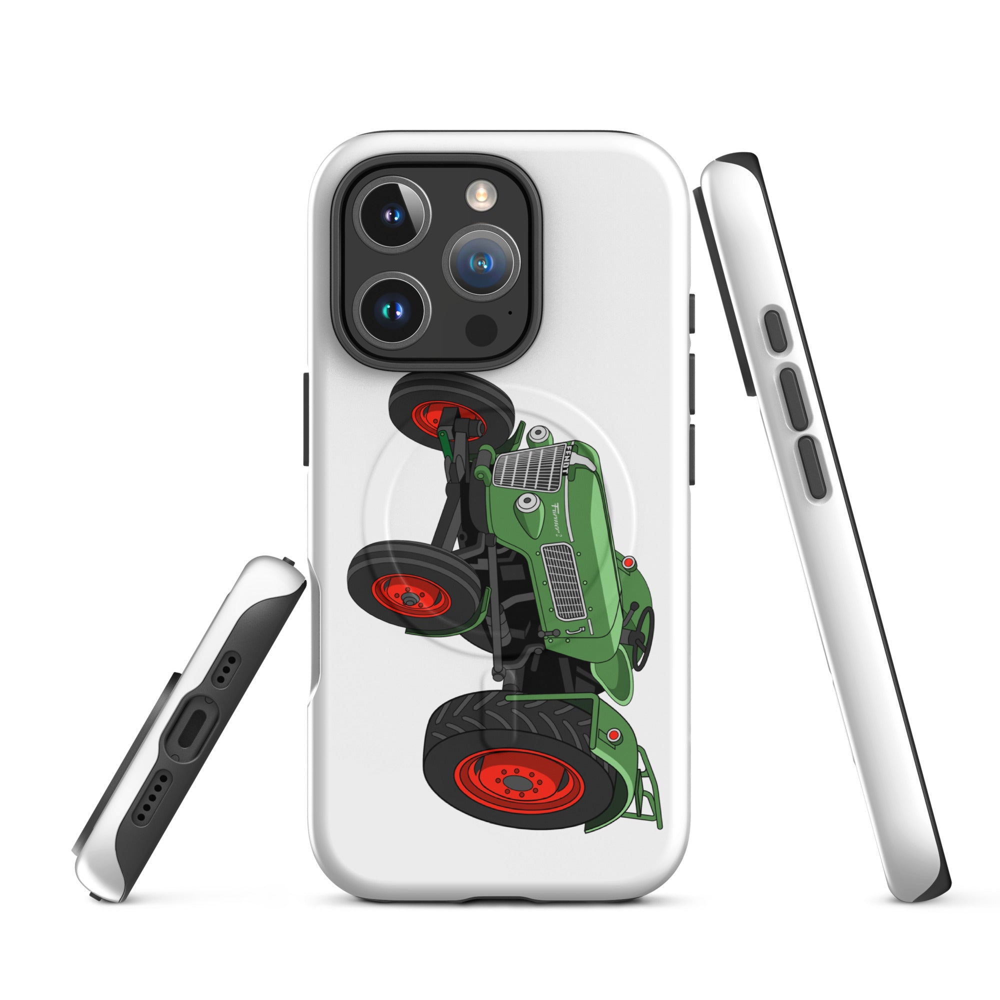 Fendt MagSafe® Tough Case for iPhone® iPhone 16 Pro Fendt Farmer 2 (1960) | MagSafe® tough case for iPhone® Quality Farmers Merch