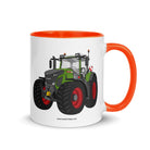 Fendt Orange / 11 oz Fendt 942 Vario | Mug with Color Inside Quality Farmers Merch