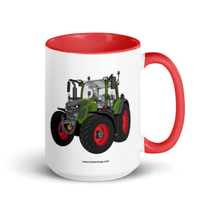 Fendt Red / 15 oz Fendt 620 Vario | Mug with Color Inside Quality Farmers Merch