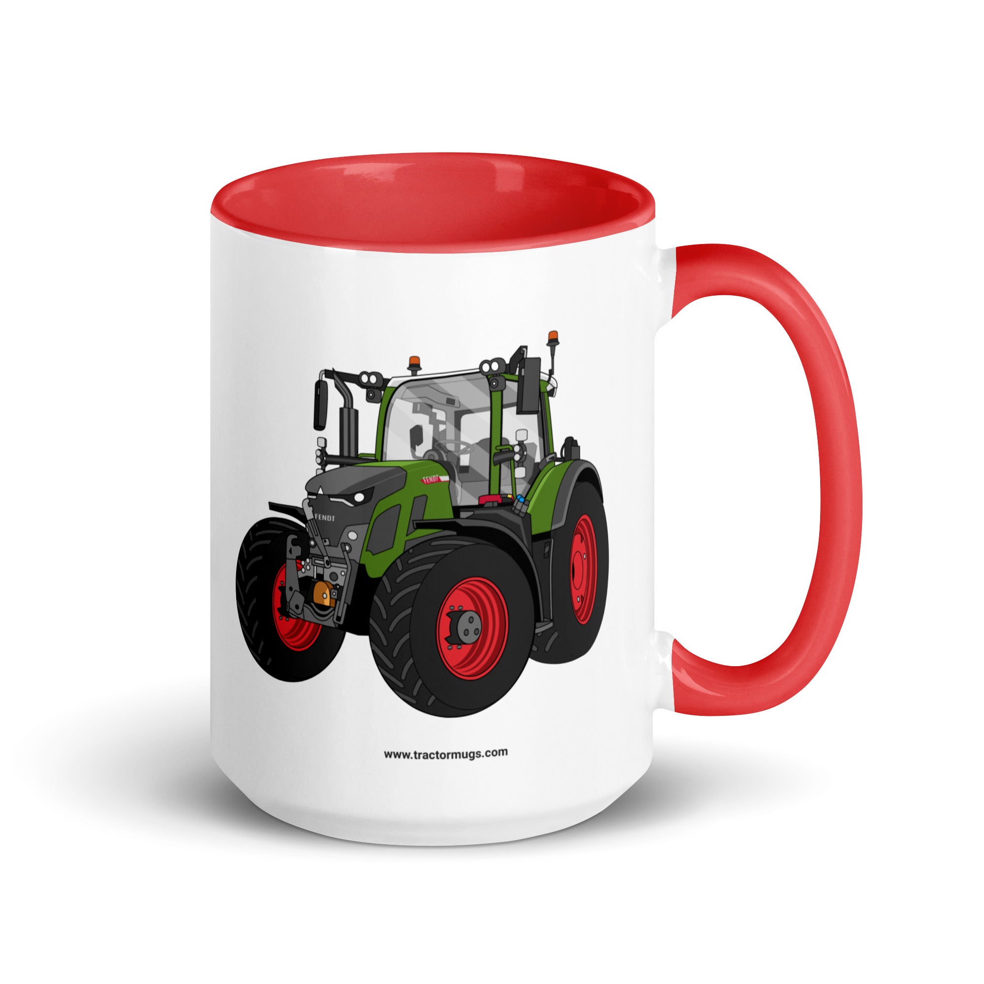 Fendt Red / 15 oz Fendt 620 Vario | Mug with Color Inside Quality Farmers Merch